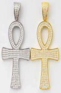 Moissanite Ankh Pendant